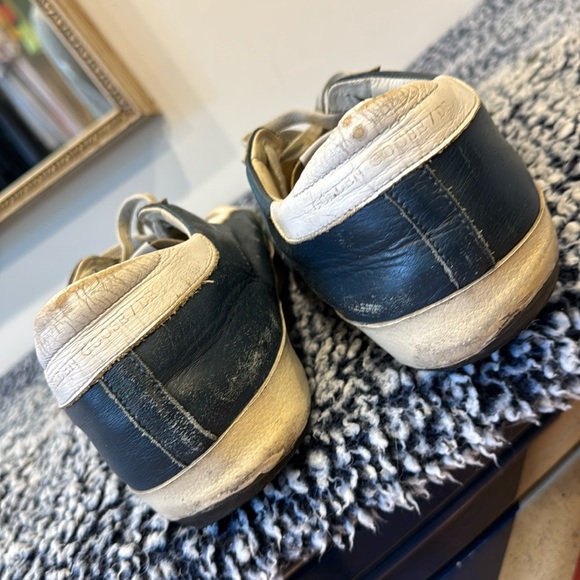 Golden Goose Superstar - leather - blue, tan & white design - have been re-soled - Picture 4 of 12